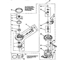 Kenmore 6651765992 pump and motor diagram
