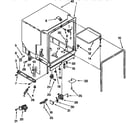 Kenmore 6651765191 tub assembly diagram