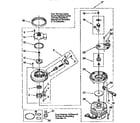 Kenmore 6651765191 pump and motor diagram
