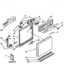 Frame and console