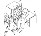 Kenmore 6651765990 tub assembly diagram