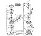Kenmore 6651765190 pump and motor diagram