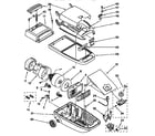 Kenmore 1162441290 vacuum cleaner diagram