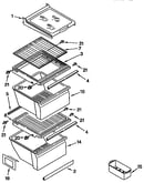 Refrigerator shelf