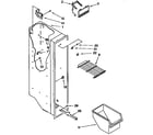 Kenmore 1069550580 freezer liner diagram