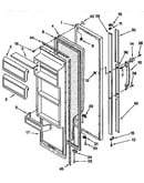 Refrigerator door