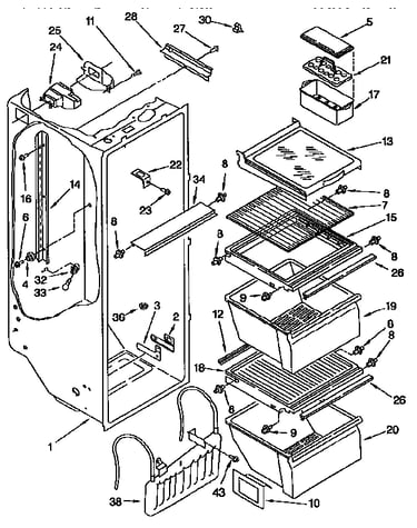 Refrigerator liner