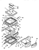 Refrigerator shelf