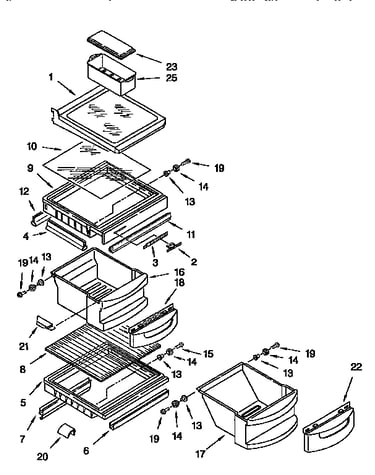 Refrigerator shelf