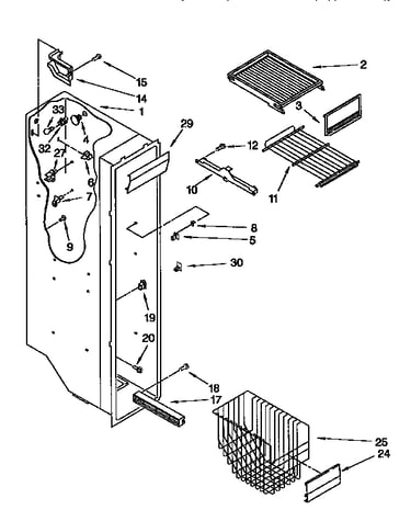 Freezer liner