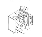 Whirlpool ET21DMXDB01 refrigerator door diagram
