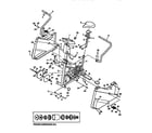 Weslo WLEX67541 unit parts diagram