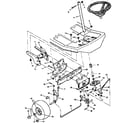 Craftsman 502251220 steering diagram