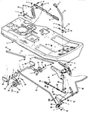 Mower housing suspension