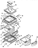 Refrigerator shelf