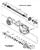 Drive shaft,pinion shaft&gear asy