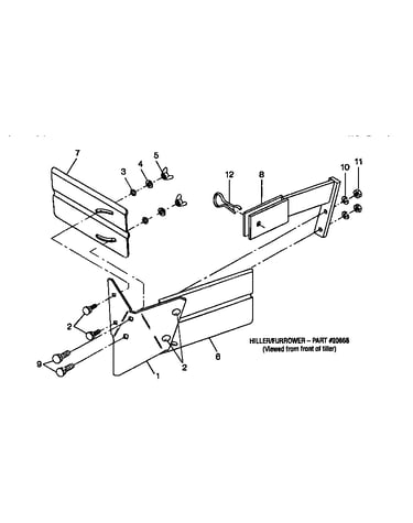Hiller/furrower attachment