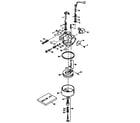 Craftsman 143632705 carburetor   632705 (71/143) diagram
