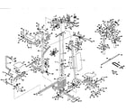 Weider WG74000 unit parts diagram