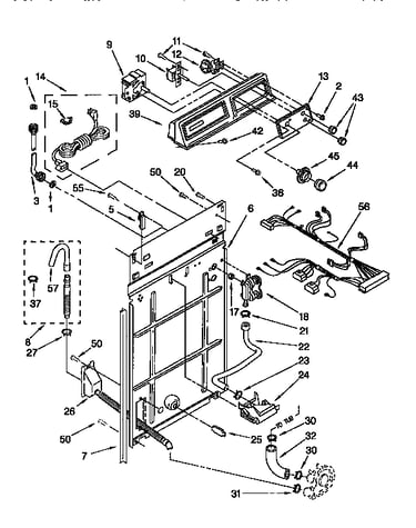 Control & rear panel