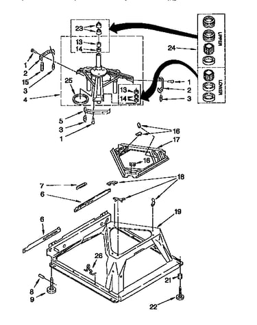 Machine base