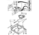 Kenmore 11092580110 machine base diagram