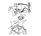 Kenmore 11092571200 machine base diagram