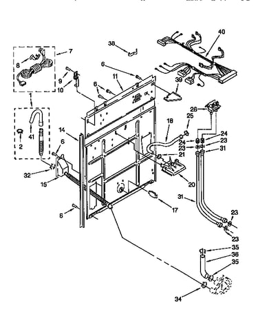 Rear panel
