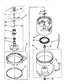 Agitator, basket & tub