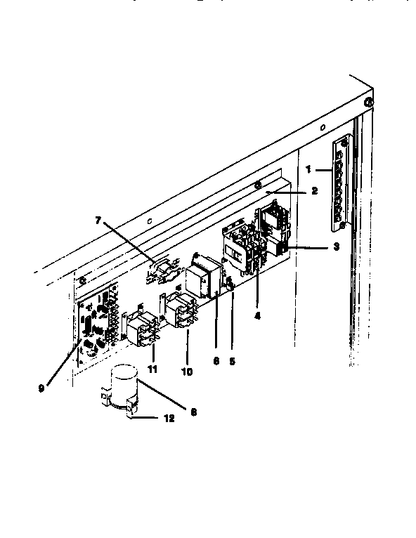 CONTROL PLATE, ALL MODELS