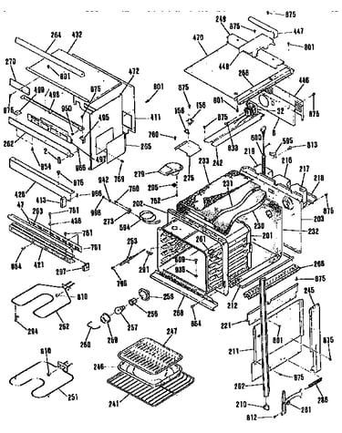 Oven main body