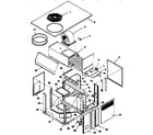 ICP NPGB075E2HA cabinet parts diagram