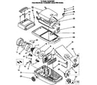 Kenmore 1163281590C vacuum cleaner parts diagram