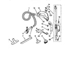 Kenmore 1163281590C hose and attachment diagram