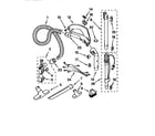 Kenmore 1163287590C hose and attachment diagram