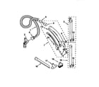 Kenmore 1163269590C hose & attachment diagram
