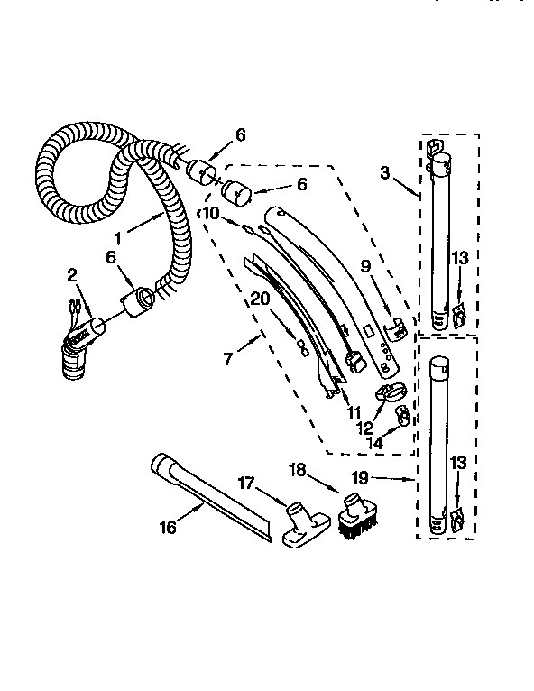 Hose & attachment