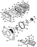 Door/blower and lock