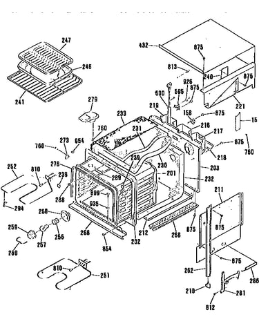 Oven main body
