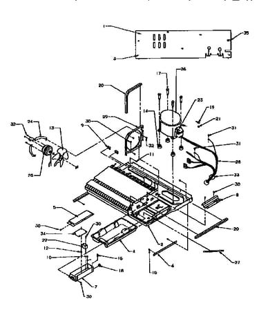 Machine compartment