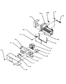 Ice maker/auger motor