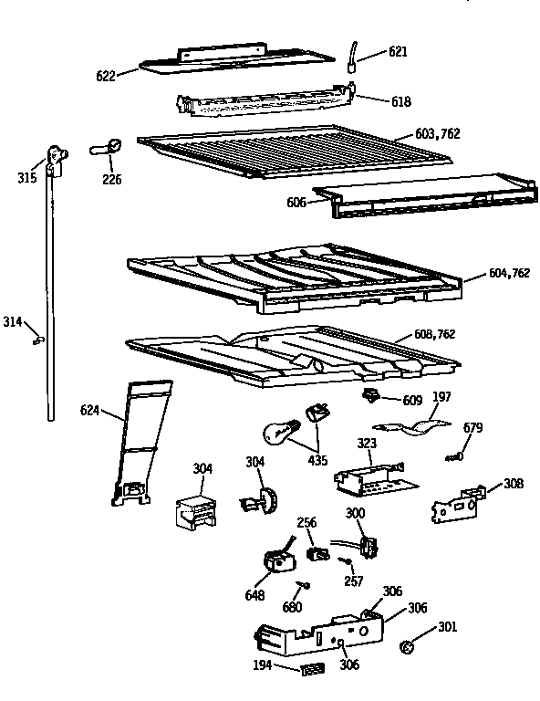 Compartment separator