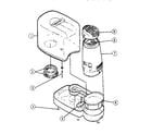 Kenmore 75814092 functional replacement parts diagram