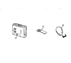 Panasonic RQ-V80 accessories diagram