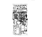 Kenmore 72189253590 power & control circuit board diagram