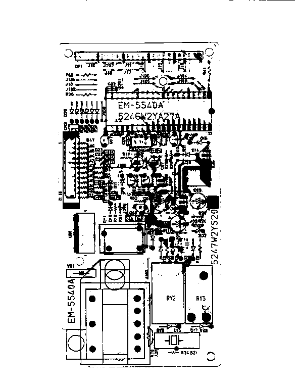 Power & control circuit board