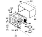 Kenmore 72189650590 oven cavity diagram
