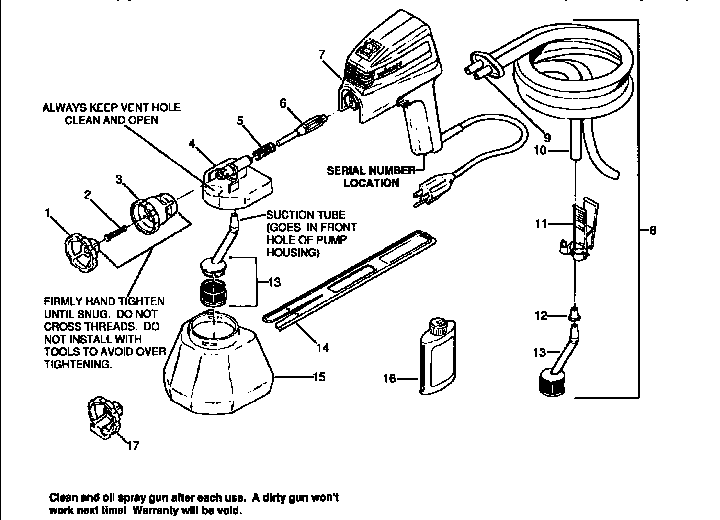 Replacement parts