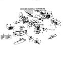 Poulan 2350CVA replacement parts diagram