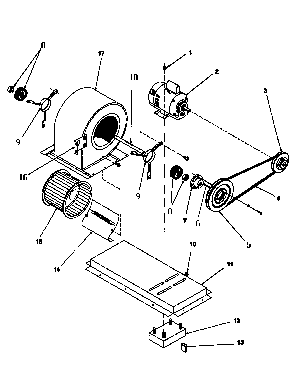 Functional replacement, blower